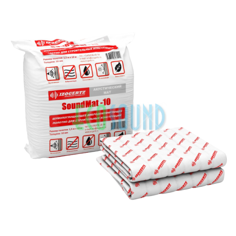 Izogertz SoundMat 10 (10000х15000х10мм) в уп. 15м2 